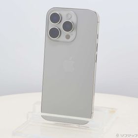 (中古)Apple iPhone16 Pro 256GB ナチュラルチタニウム MYN33J/A SIMフリー(377-ud)