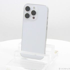 (中古)Apple iPhone16 Pro 256GB ホワイトチタニウム MYN13J/A SIMフリー(269-ud)