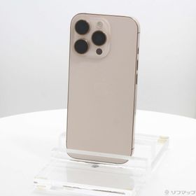 (中古)Apple iPhone16 Pro 256GB デザートチタニウム MYN23J/A SIMフリー(297-ud)
