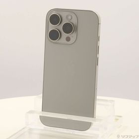 (中古)Apple iPhone16 Pro 256GB ナチュラルチタニウム MYN33J/A SIMフリー(348-ud)