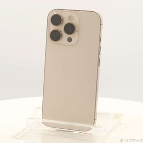 (中古)Apple iPhone16 Pro 256GB デザートチタニウム MYN23J/A SIMフリー(377-ud)