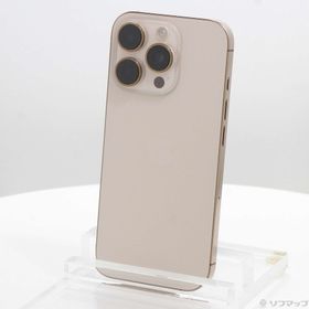 (中古)Apple iPhone16 Pro 256GB デザートチタニウム MYN23J/A SIMフリー(198-ud)