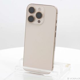 (中古)Apple iPhone16 Pro 256GB デザートチタニウム MYN23J/A SIMフリー(377-ud)
