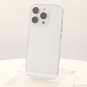 (中古)Apple iPhone16 Pro 256GB ホワイトチタニウム MYN13J/A SIMフリー(198-ud)
