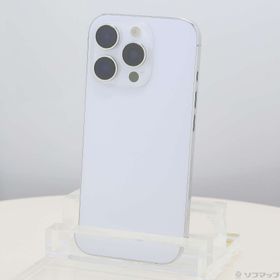 (中古)Apple iPhone16 Pro 256GB ホワイトチタニウム MYN13J/A SIMフリー(258-ud)
