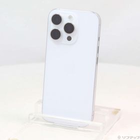 (中古)Apple iPhone16 Pro 256GB ホワイトチタニウム MYN13J/A SIMフリー(198-ud)