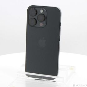 (中古)Apple iPhone16 Pro 128GB ブラックチタニウム MYMV3J/A SIMフリー(262-ud)
