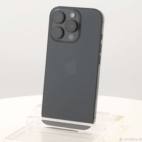 (中古)Apple iPhone16 Pro 256GB ブラックチタニウム MYN03J/A SIMフリー(377-ud)