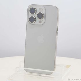 (中古)Apple iPhone16 Pro 128GB ナチュラルチタニウム MYMY3J/A SIMフリー(368-ud)