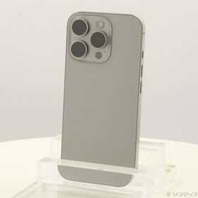 (中古)Apple iPhone16 Pro 256GB ナチュラルチタニウム MYN33J/A SIMフリー(371-ud)