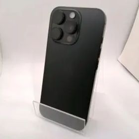 【中古】Apple 国内版 【SIMフリー】 iPhone 16 Pro 128GB ブラックチタニウム MYMV3J/A【三宮駅前】保証期間１ヶ月【ランクA】