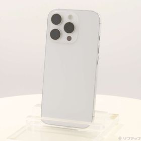 (中古)Apple iPhone16 Pro 128GB ホワイトチタニウム MYMW3J/A SIMフリー(305-ud)