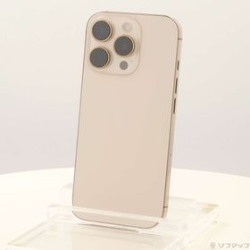 (中古)Apple iPhone16 Pro 128GB デザートチタニウム MYMX3J/A SIMフリー(251-ud)