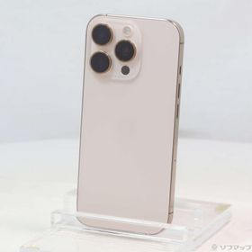 (中古)Apple iPhone16 Pro 128GB デザートチタニウム MYMX3J/A SIMフリー(295-ud)