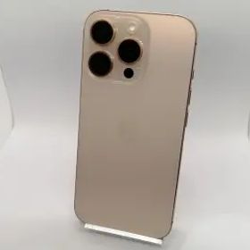 【中古】Apple 国内版 【SIMフリー】 iPhone 16 Pro 128GB デザートチタニウム MYMX3J/A【吉祥寺】保証期間１ヶ月【ランクA】