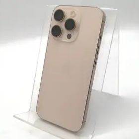 【中古】Apple 国内版 【SIMフリー】 iPhone 16 Pro 128GB デザートチタニウム MYMX3J/A【大須2】保証期間１ヶ月【ランクA】