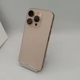 【中古】Apple 国内版 【SIMフリー】 iPhone 16 Pro 128GB デザートチタニウム MYMX3J/A【大須アメ横】保証期間１ヶ月【ランクC】