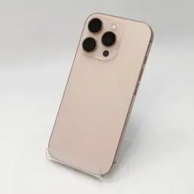 【中古】Apple SoftBank 【SIMフリー】 iPhone 16 Pro 128GB デザートチタニウム MYMX3J/A【浜松駅前】保証期間１ヶ月【ランクB】