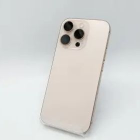 【中古】Apple 国内版 【SIMフリー】 iPhone 16 Pro 128GB デザートチタニウム MYMX3J/A【熊本】保証期間１ヶ月【ランクA】
