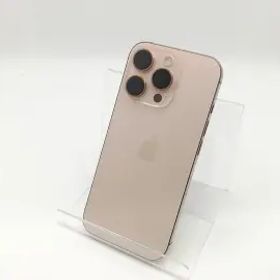 【中古】Apple 国内版 【SIMフリー】 iPhone 16 Pro 128GB デザートチタニウム MYMX3J/A【川崎駅前】保証期間１ヶ月【ランクB】