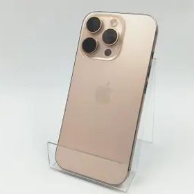 【中古】Apple 国内版 【SIMフリー】 iPhone 16 Pro 128GB デザートチタニウム MYMX3J/A【千葉】保証期間１ヶ月【ランクA】