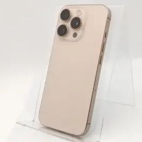 【中古】Apple 国内版 【SIMフリー】 iPhone 16 Pro 128GB デザートチタニウム MYMX3J/A【津田沼】保証期間１ヶ月【ランクA】