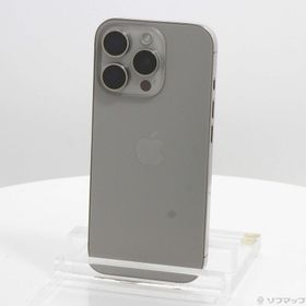 (中古)Apple iPhone16 Pro 128GB ナチュラルチタニウム MYMY3J/A SIMフリー(276-ud)