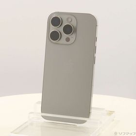 (中古)Apple iPhone16 Pro 128GB ナチュラルチタニウム MYMY3J/A SIMフリー(258-ud)