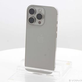 (中古)Apple iPhone16 Pro 128GB ナチュラルチタニウム MYMY3J/A SIMフリー(344-ud)
