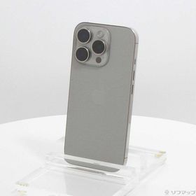 (中古)Apple iPhone16 Pro 128GB ナチュラルチタニウム MYMY3J/A SIMフリー(352-ud)