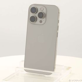 (中古)Apple iPhone16 Pro 128GB ナチュラルチタニウム MYMY3J/A SIMフリー(198-ud)