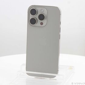 (中古)Apple iPhone16 Pro 128GB ナチュラルチタニウム MYMY3J/A SIMフリー(377-ud)