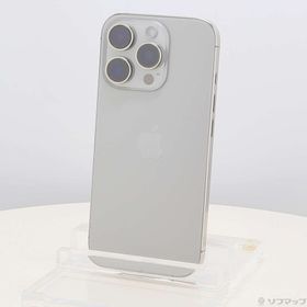 (中古)Apple iPhone16 Pro 128GB ナチュラルチタニウム MYMY3J/A SIMフリー(258-ud)