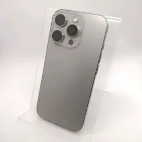 【中古】Apple docomo 【SIMフリー】 iPhone 16 Pro 128GB ナチュラルチタニウム MYMY3J/A【スマーク伊勢崎】保証期間１ヶ月【ランクC】