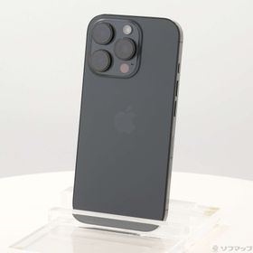 (中古)Apple iPhone16 Pro 256GB ブラックチタニウム MYN03J/A SIMフリー(258-ud)