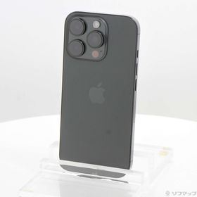 (中古)Apple iPhone16 Pro 256GB ブラックチタニウム MYN03J/A SIMフリー(377-ud)