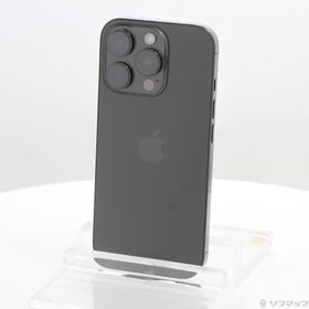 (中古)Apple iPhone16 Pro 256GB ブラックチタニウム MYN03J/A SIMフリー(305-ud)