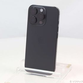 (中古)Apple iPhone16 Pro 256GB ブラックチタニウム MYN03J/A SIMフリー(349-ud)