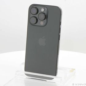 (中古)Apple iPhone16 Pro 256GB ブラックチタニウム MYN03J/A SIMフリー(344-ud)