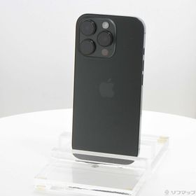 (中古)Apple iPhone16 Pro 256GB ブラックチタニウム MYN03J/A SIMフリー(251-ud)