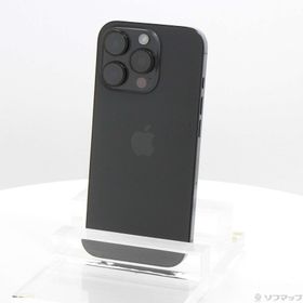 (中古)Apple iPhone16 Pro 256GB ブラックチタニウム MYN03J/A SIMフリー(297-ud)