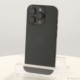 (中古)Apple iPhone16 Pro 256GB ブラックチタニウム MYN03J/A SIMフリー(295-ud)
