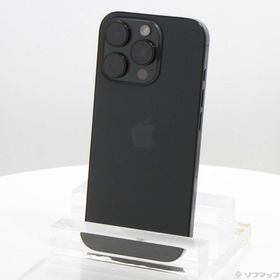 (中古)Apple iPhone16 Pro 256GB ブラックチタニウム MYN03J/A SIMフリー(276-ud)