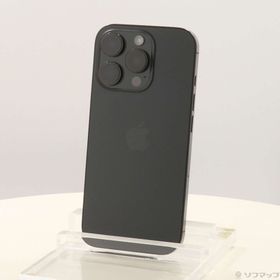 (中古)Apple iPhone16 Pro 256GB ブラックチタニウム MYN03J/A SIMフリー(198-ud)