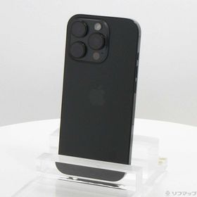 (中古)Apple iPhone16 Pro 256GB ブラックチタニウム MYN03J/A SIMフリー(276-ud)