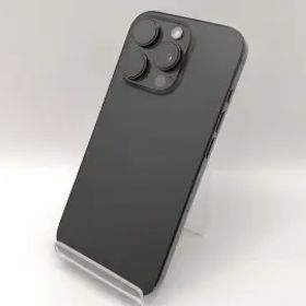 【中古】Apple 国内版 【SIMフリー】 iPhone 16 Pro 256GB ブラックチタニウム MYN03J/A【三宮センター】保証期間１ヶ月【ランクC】