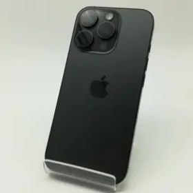【中古】Apple 国内版 【SIMフリー】 iPhone 16 Pro 256GB ブラックチタニウム MYN03J/A【広島】保証期間１ヶ月【ランクB】