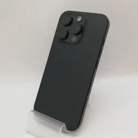 【中古】Apple 国内版 【SIMフリー】 iPhone 16 Pro 256GB ブラックチタニウム MYN03J/A【府中ル・シーニュ】保証期間１ヶ月【ランクB】