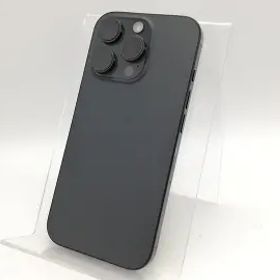 【中古】Apple 国内版 【SIMフリー】 iPhone 16 Pro 256GB ブラックチタニウム MYN03J/A【大宮東口】保証期間１ヶ月【ランクB】