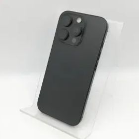 【中古】Apple 国内版 【SIMフリー】 iPhone 16 Pro 256GB ブラックチタニウム MYN03J/A【中野】保証期間１ヶ月【ランクB】